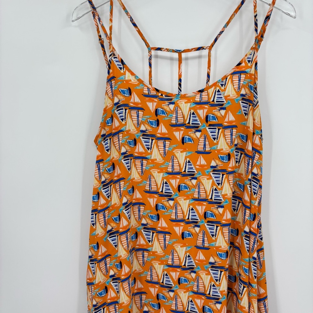 Antibes Blanc Sailboat Maxi Dress - Picture 2 of 13